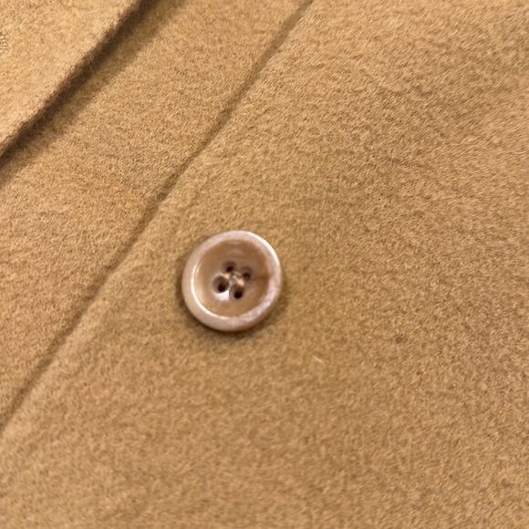 Talbots Camel Color Fleece Coat - Picture 4 of 6